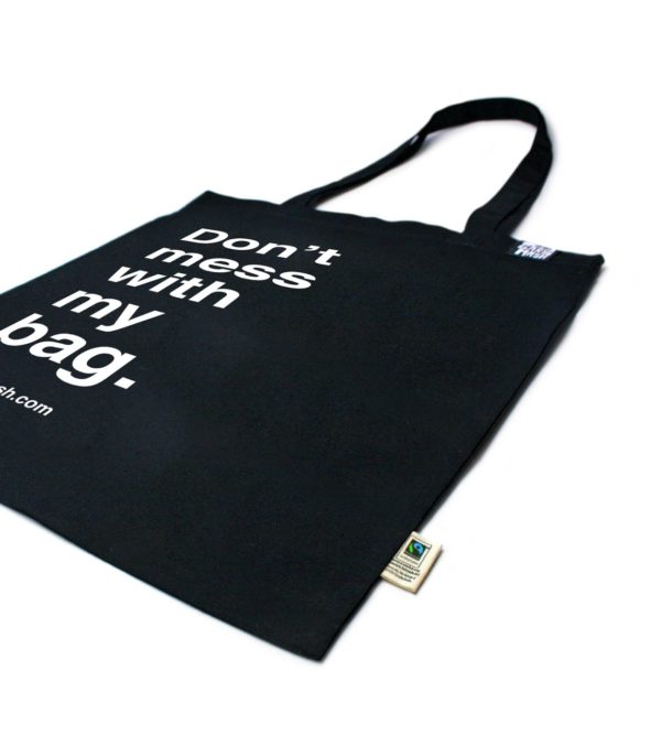 Baumwolltasche Don't mess with my Bag – Bild 4
