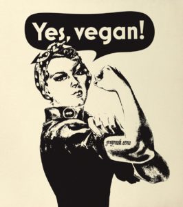 Baumwolltasche Yes, vegan! – Bild 3