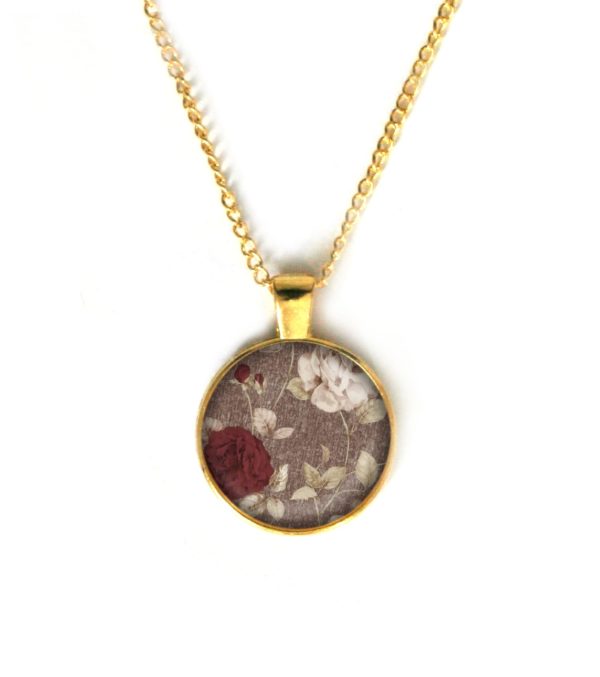 Halskette Vintage Rose