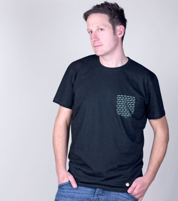 Shirt Playful Pocket Schwarz – Bild 2
