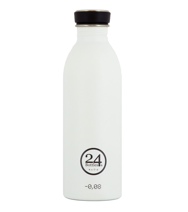 0,5l Trinkflasche Ice White