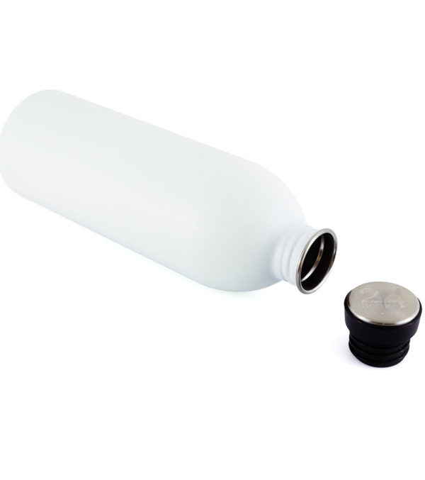 1l Trinkflasche Ice White – Bild 2