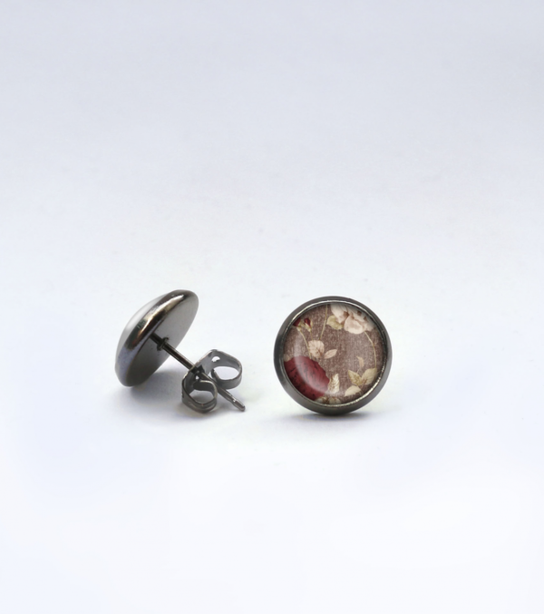 Ear studs Vintage Rose