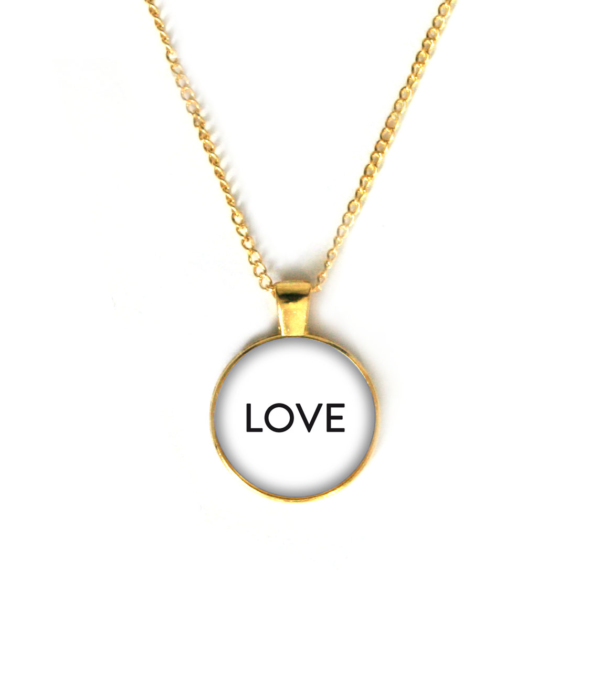 Necklace with your wish text - Image 2