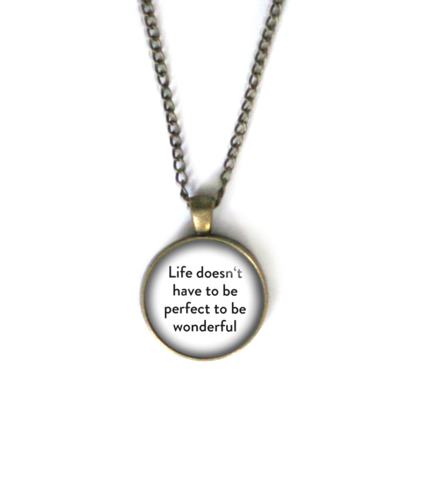 Necklace with your wish text - Image 4