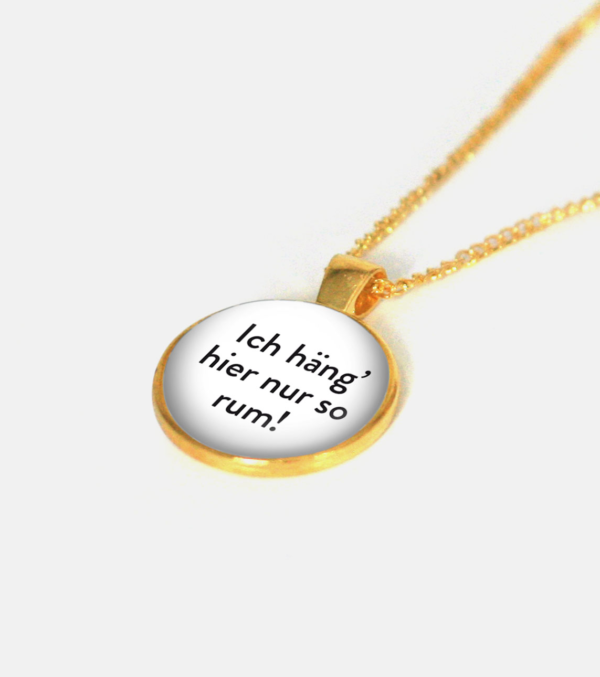 Necklace with your wish text - Image 5