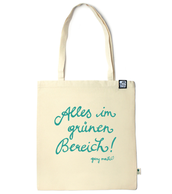 Baumwolltasche Alles im grünen Bereich
