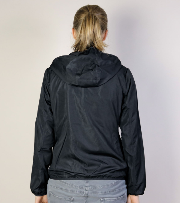 Leichte Damen-Windjacke Schwarz – Bild 6