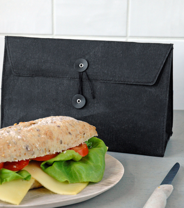 Paper Lunchbag black, big - Image 2