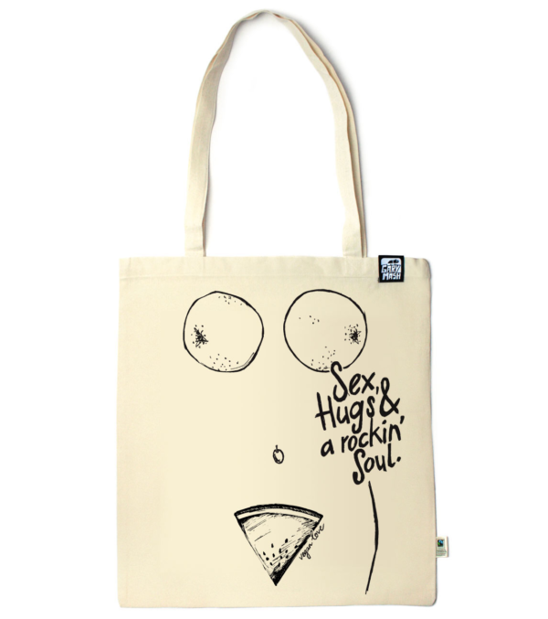 Cotton bag Rockin' Soul, printed double-sided