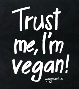 Baumwolltasche Trust me, I'm vegan! – Bild 2