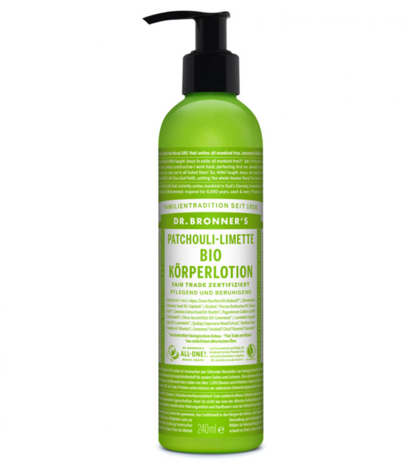 Bodylotion Patchouli-Lime, 240 ml