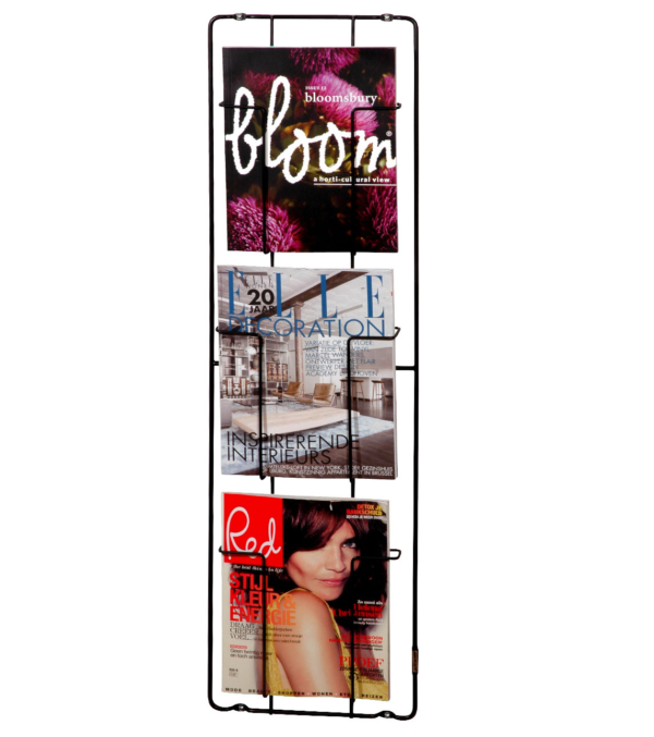 Magazine Wallrack Black