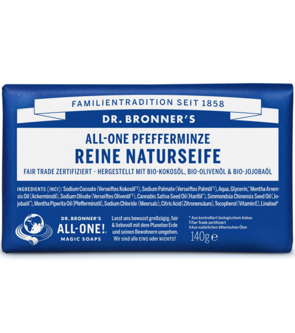 Pure Natural Soap Peppermint, 140 g