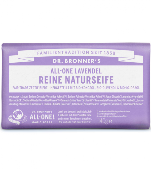 Reine Naturseife Lavendel, 140 g