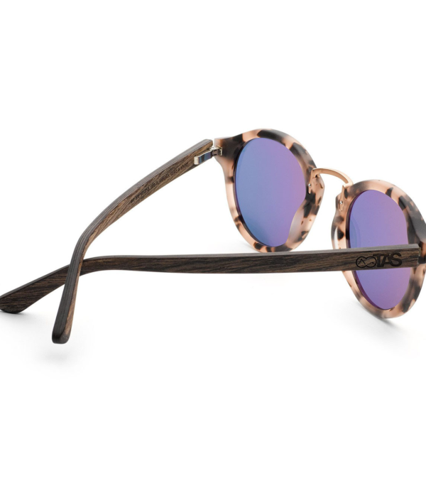 Sunglasses Rhea Walnut wood - Image 3