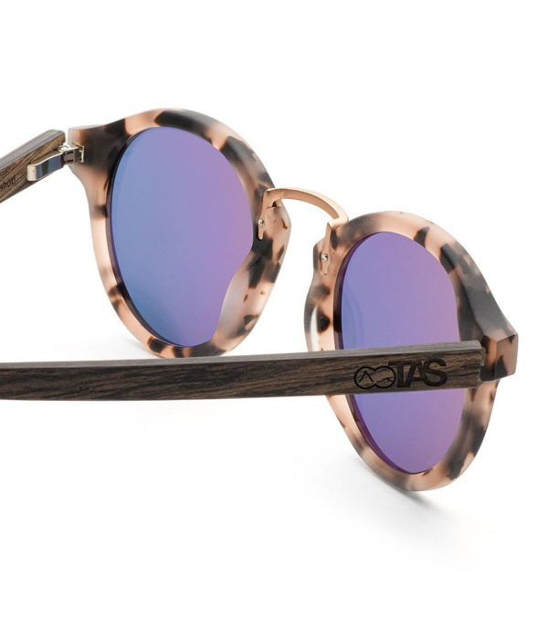 Sunglasses Rhea Walnut wood - Image 4