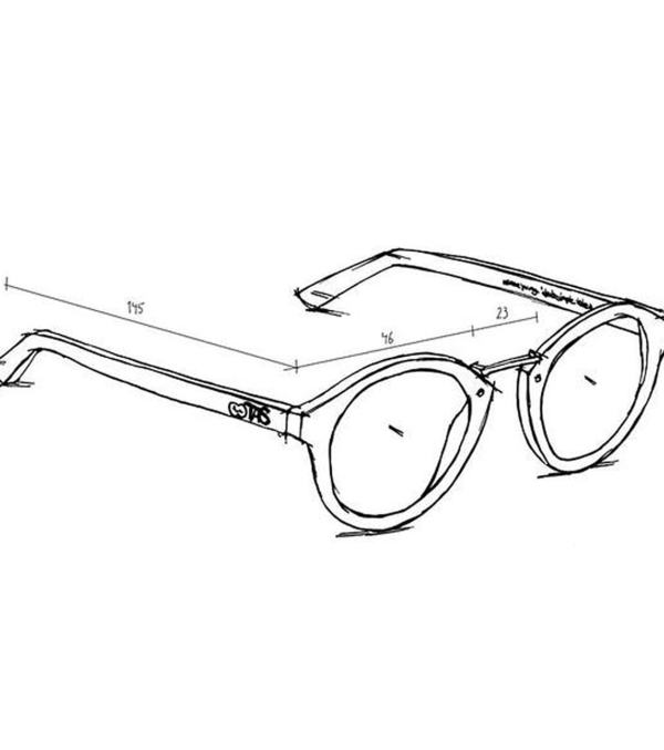 Sunglasses Rhea Walnut wood - Image 5
