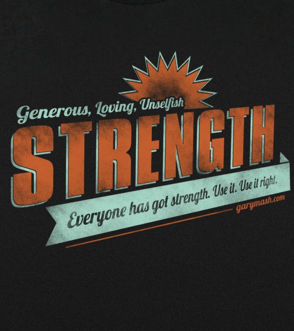 Shirt Strength Black - Image 3