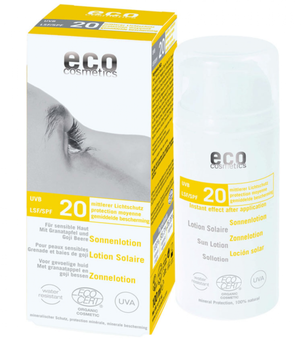 Sun lotion Organic SPF 20, 100 ml