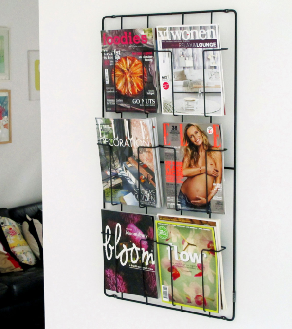Magazine Wallrack Black - Image 2