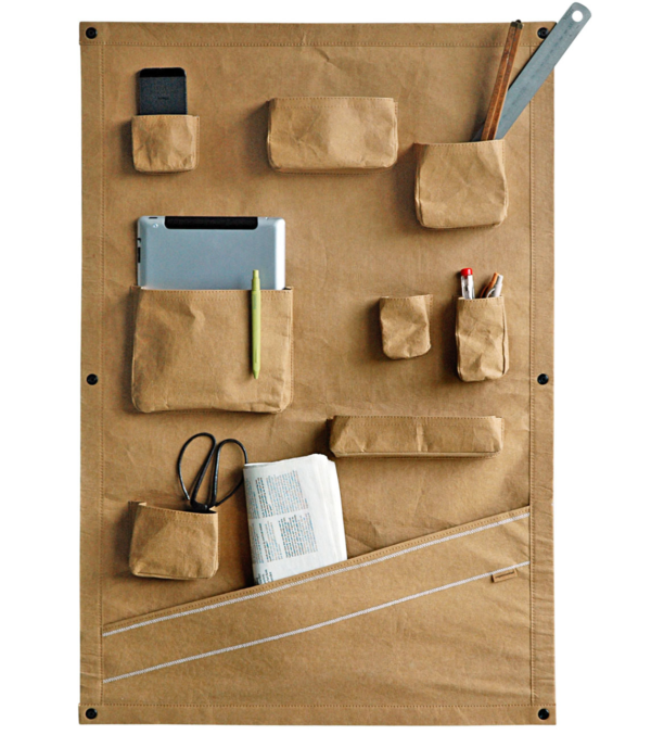 Wandtasche braun