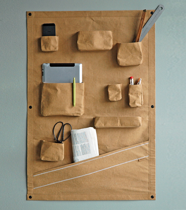 Wandtasche braun – Bild 3