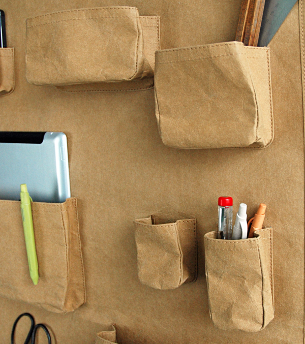 Wandtasche braun – Bild 4