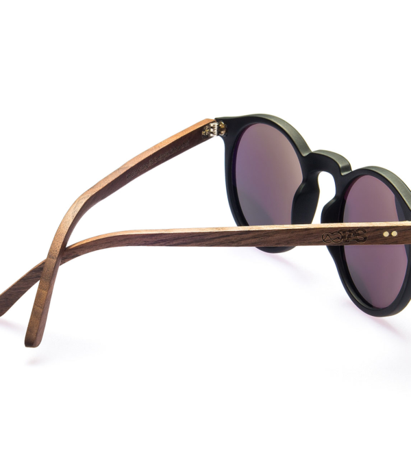 Sunglasses Nepomuk walnut wood - Image 3