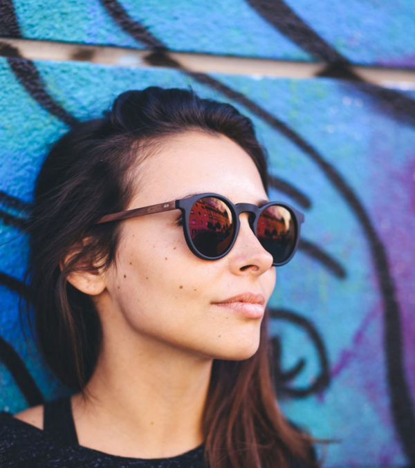 Sunglasses Nepomuk walnut wood - Image 4