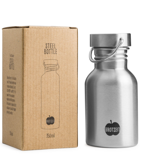 0,35l Trinkflasche Steel