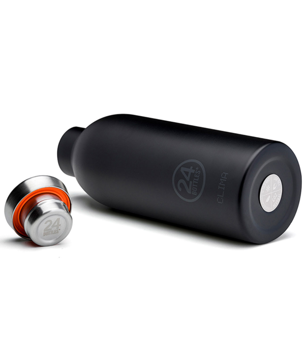 0,85l thermo bottle tuxedo black - Image 3