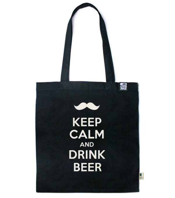 Cotton bag Keep calm and drink Beer