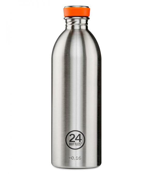 1l Trinkflasche Steel