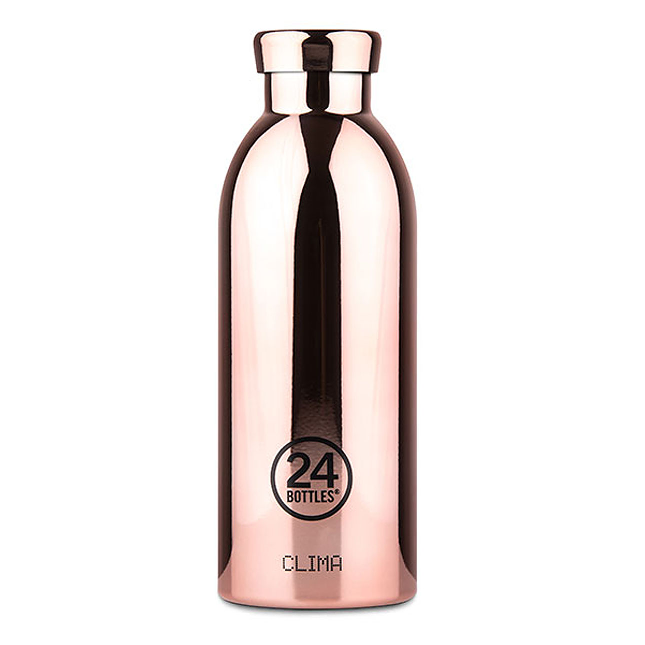 rose gold thermo bottle