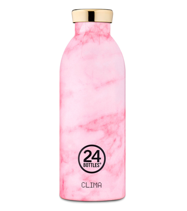 0,5l thermo bottle pink marble