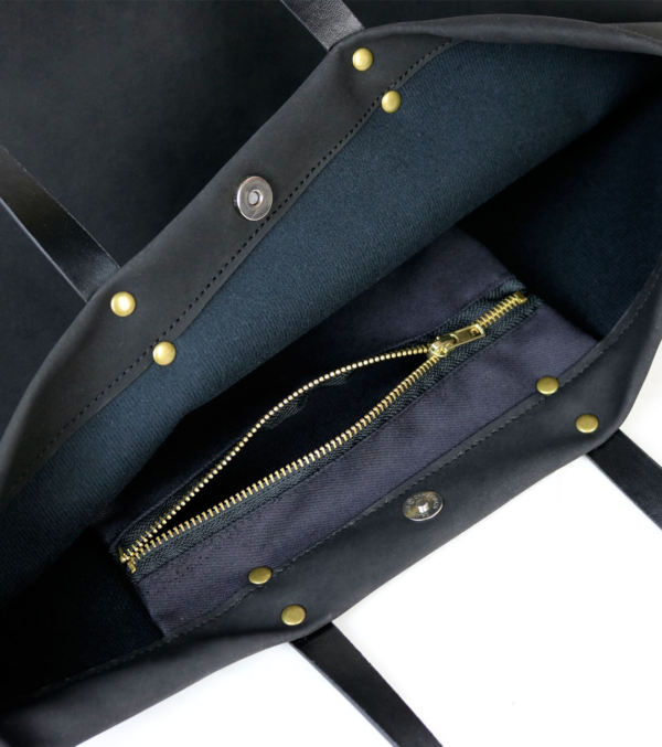 Shopper Bag Pure Black - Image 4