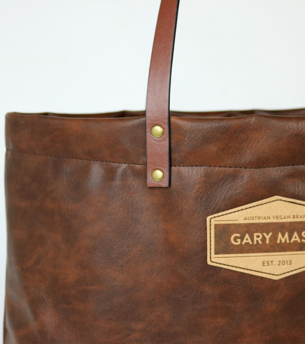 Shopper Bag Vintage Dark Brown - Image 2