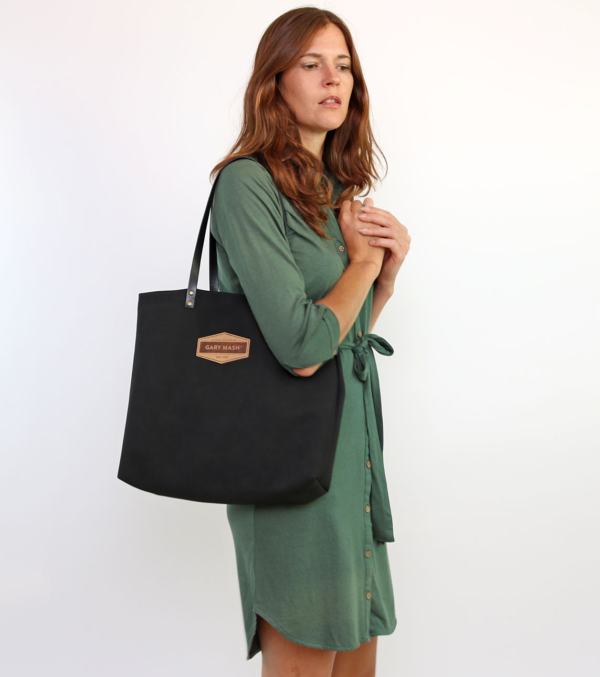 Shopper Bag Pure Black - Image 6