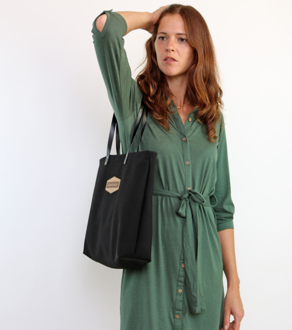 Shopper Bag Pure Black - Image 7