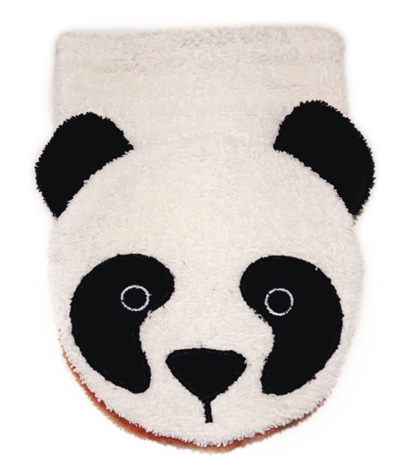 Fluffy Washcloth Panda