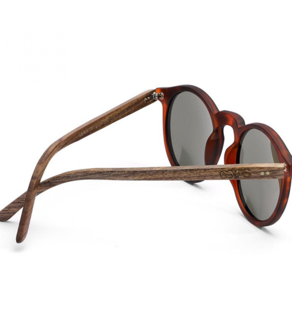 Sunglasses Lormoral walnut wood - Image 3
