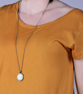Necklace White Marble - Image 3