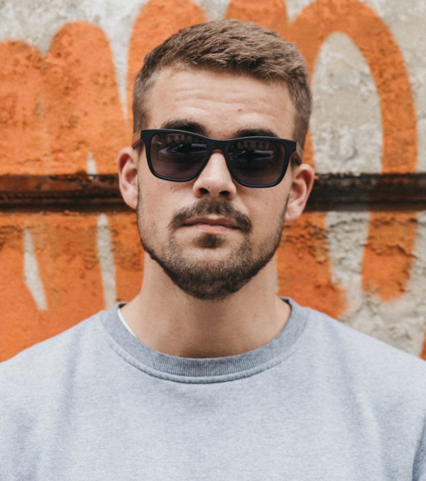 Sunglasses Heinrich Walnut wood - Image 6