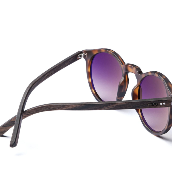 Sunglasses Lisi Walnut wood - Image 3