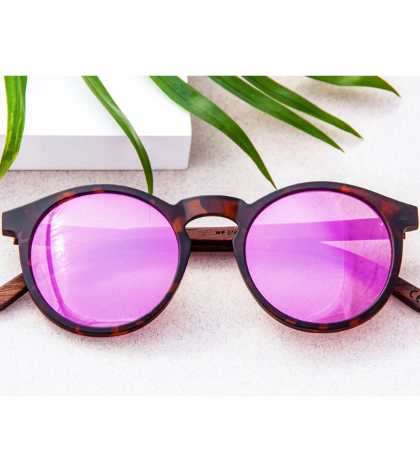 Sunglasses Lisi Walnut wood - Image 5