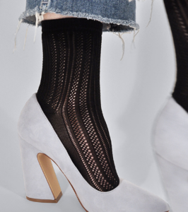 Klara Knit Socks Black - Image 3