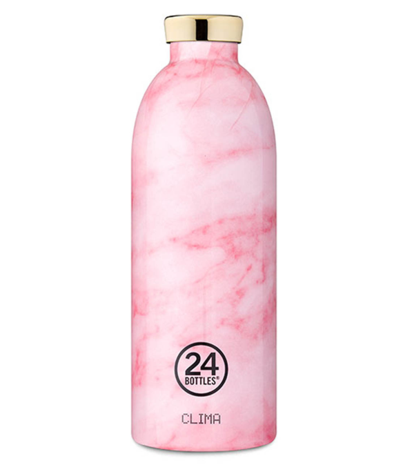 0,85l thermo bottle Pink Marble