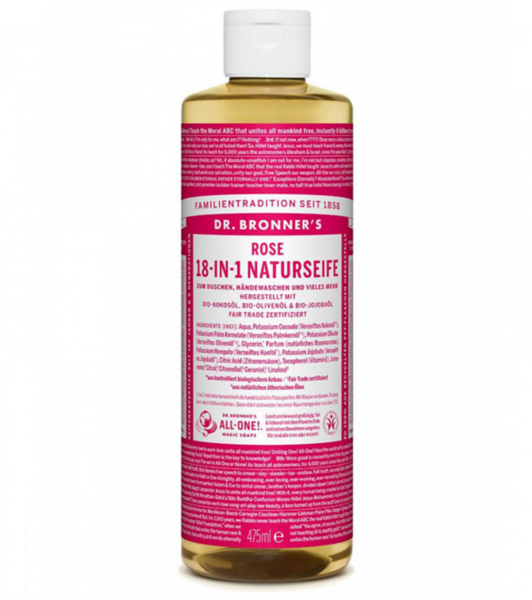 Organic Soap Rose, 475 ml