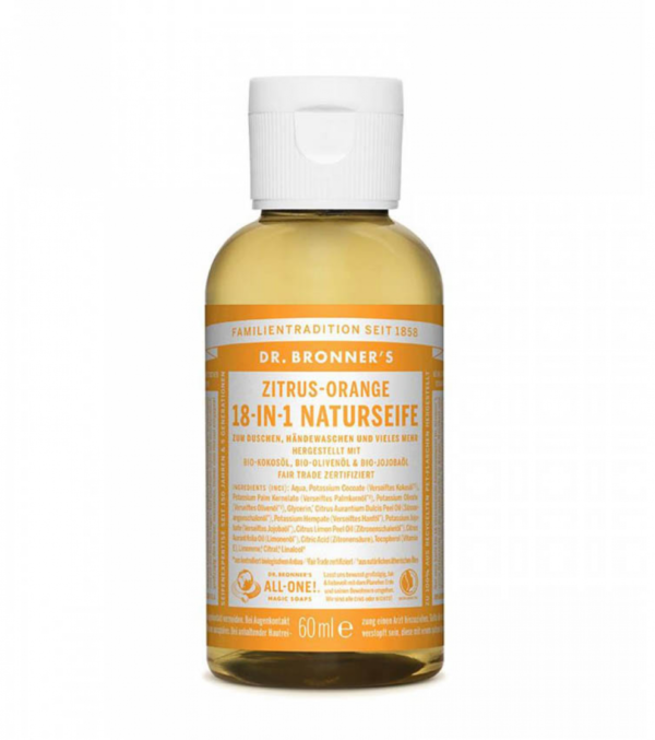 Organic Soap Zitrus, 60 ml
